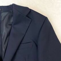 REGAL リーガル テーラードジャケット 紺ブレザー 金ボタン レトロ ヴィンテージ 古着 紳士服 撥水加工 ビジネス E5 ゆったりサイズ 大きい_画像2