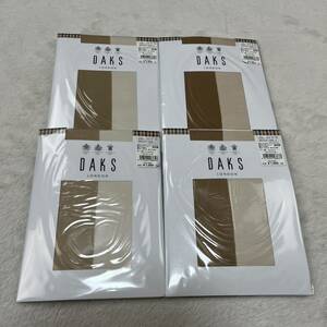 【4点セット 新品 未使用】 DAKS ダックス ストッキング パンティストッキング パンスト NAIGAI ナイガイ 日本製 M〜L まとめ売り