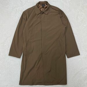 【新品 未使用 タグ付】 5ZIP FIVE ジップファイブ ステンカラーコート スプリングコート ライトコート 薄手 紳士服 撥水加工 Lサイズ