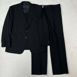 DAIMARU 大丸 セットアップスーツ 上下セット 紳士服 春夏 ウール シングルスーツ ストライプスーツ 大きいサイズ ビッグサイズ 