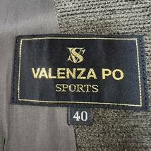 VALENZA PO SPORTS バレンザポースポーツ テーラードジャケット ワッペン 牛革 本革 レトロ ヴィンテージ 古着 日本製 レディース40 L相当_画像6