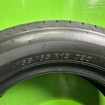 02【送料無料】新品　ブリヂストン ネクストリー　155/65R13 73S サマータイヤ【 4本セット】ワゴンR　ライフ等　_画像7