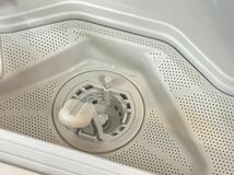三40【通電確認済】Panasonic パナソニック 食器洗い乾燥機 NP-TSK1-W ホワイト 2022年製 スリムタイプ 家庭用食洗機 キッチン家電_画像9