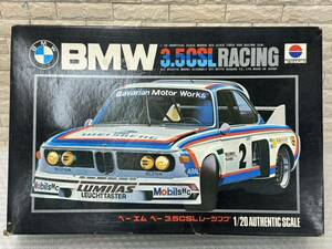 三187☆【未組立】日東科学 NITTO BMW 3.5CSL 1/20 ベーエムベー レーシング プラモデル☆