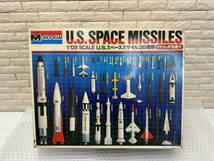 三189☆【未組立】バンダイ モノグラム 1/128 U.S. スペースミサイル 36種類 SPACE MISSILES プラモデル 37016 MONOGRAM☆_画像1