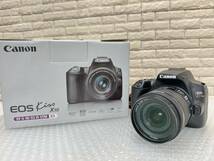 三259☆【現状品】Canon EOS Kiss X10 EF-S 18-55mm レンズキット デジタル一眼レフカメラ キャノン☆_画像1