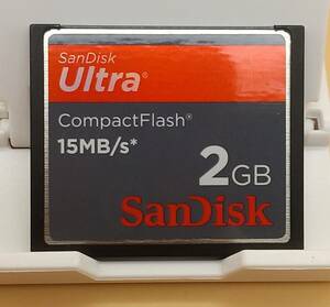 サンディスク2GB コンパクトフラッシュ（CF） 