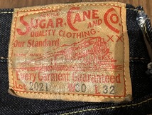 SUGAR CANE シュガーケーン ジーンズ SC42021 スリムテーパード 14.25oz ワンウォッシュ W30 試着のみ_画像7