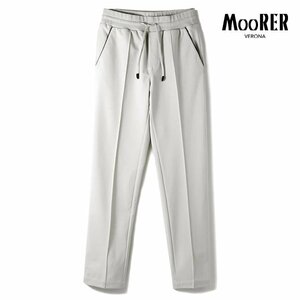 ◆【MOORER(ムーレー)/レーヨンナイロンポリウレタンインターロックセンタークリース入りスウェットパンツ(MATTHEW-J)】[mor2370461-48]