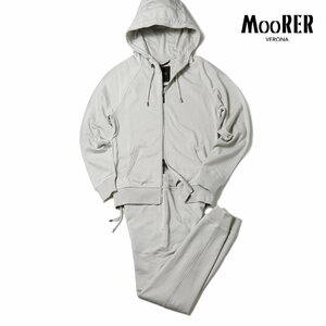 ◆【MOORER(ムーレー)/ループバックコットンスウェットセットアップ(NORCIA TUTA-RAF)】[mor2370433-46]