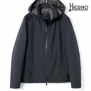 ◆【HERNO(ヘルノ)/春夏/GORE-TEX PACLITEフーデッドブルゾン(GI00103UL/Laminar)】[hrn2450051-52]