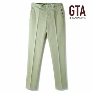 *[GTA(ji- tea a-)/ spring summer / cotton stretch gyaba Gin no- pleat slim tapered pants (800 SL/61406)][gta2380142-44]