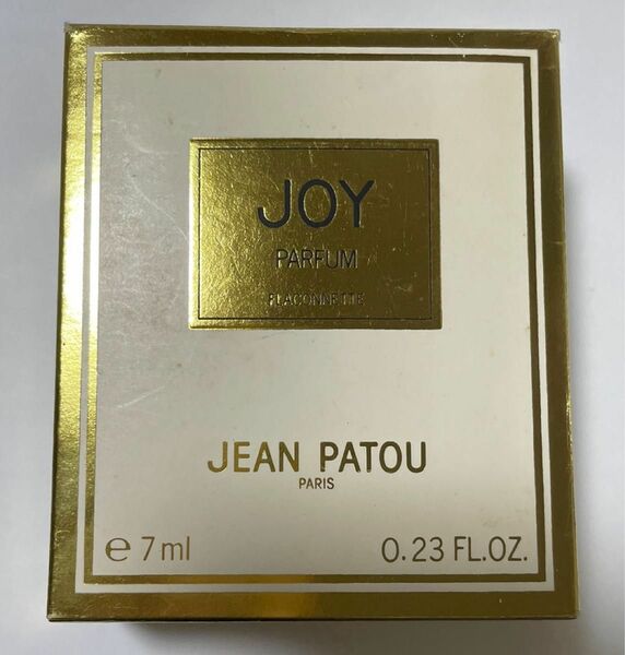 PATOU JOY 香水 パルファム 7m新品外箱のみ少々ダメージ有り 価格ご相談下さい