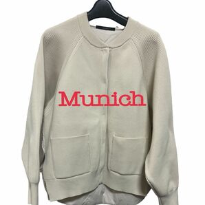 異素材アウター（美品）Munich／ミューニック 