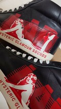 ヒステリックグラマー　HYSTERIC GLAMOUR　スニーカー　黒　ブラック　サイズ27cm　送料無料_画像8