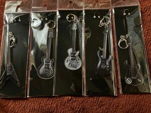 ESP Acrylic Keyholder Guitar Collection SUGIZO アクリルキーホルダー5種セット