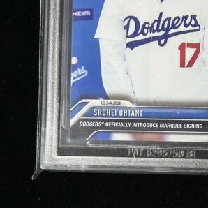 BGS 10 Topps Now Shohei Ohtani OS-23 大谷翔平 ドジャース ユニフォーム 鑑定品 ゴールドラベルの画像4