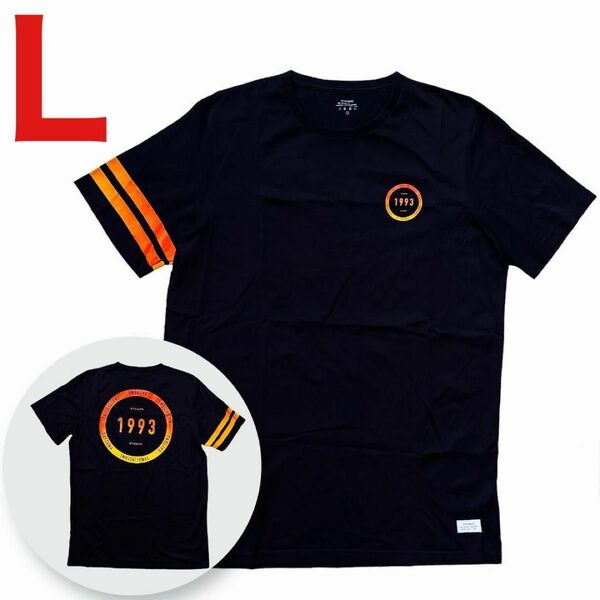 Stampd　スタンプド　ロゴ　プリント　半袖　Tシャツ　ブラック　Lサイズ