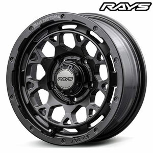 業販品 [4本] RAYS TEAM DAYTONA M9+ SPEC M ガンメタ (AOJ) 16インチ 6J-5 5H-139.7 特選タイヤ 185/85R16 [Yahoo!限定 販売品]