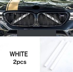 デザイン性UP♪ BMW フロントグリル 補強バー カバー 白 M2 F87 CS コンペティション エディションブラックシャドウ