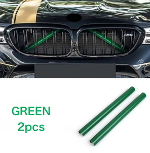 デザイン性UP♪ BMW フロントグリル 補強バー カバー 緑 F80 M3セダン 30ヤーレMS コンペティション M3 CS Mヒートエディション