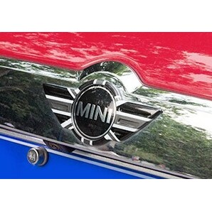 デザイン性UP♪ BMW MINI ブラックジャック エンブレム カバー セット ミニ R60 クロスオーバー ワン クーパー クーパーS オールの画像2