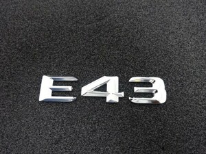 メルセデス ベンツ E43 トランク エンブレム リアゲートエンブレム W213 S213 AMG Eクラス セダン ワゴン 高年式形状