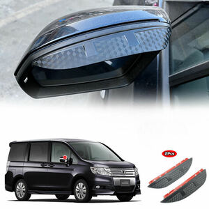  sport opening fully! carbon look door mirror visor Stepwagon Spada RK5 RK6 S Z Zi cool Spirit power edition 