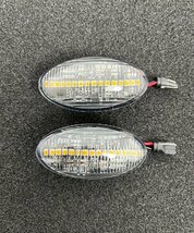 シーケンシャルウインカー♪ LED クリア サイドマーカー アルト HA37S HA97S A L ハイブリッドS ハイブリッドX_画像1