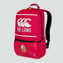 【送料無料】バックパック★Canterbury British & Irish Lions backpack(ラグビー ブリティッシュ アンド アイリッシュ ライオンズ)★赤_画像1