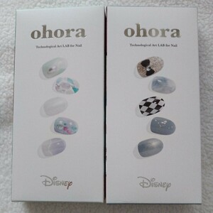 ohora　ディズニーコラボ　ジェルネイル　ハンド用 2箱　新品　未使用　未開封