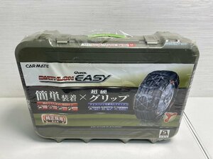 【★04-3478】■未使用■CARMATE　非金属タイヤチェーン　QE1　未開封　バイアスロン　クイックイージー　カーメイト（1122）