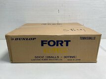 【★32-5656】■未使用■DUNLOP FORT テニスボール29缶（58球）（1021）_画像4