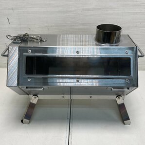 【★32-5760】■中古■LOGOS HEXAGON WOODSTOVE 81064080 六角薪だんろストーブ ロゴス（8501）の画像6