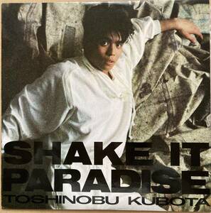 久保田利伸 Toshinobu Kubota / Shake it Paradise 流星のサドル