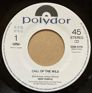 見本盤 PROMO ディープ・パープル / CALL OF THE WILD コール・オブ・ワイルド 5DM-0176