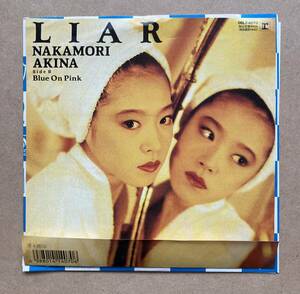 中森明菜 AKINA NAKAMORI / LIAR 06L7-4070 ハガキ付き