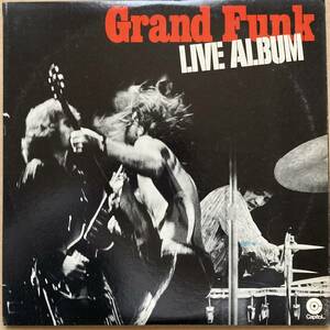 2LP GRAND FUNK RAILROAD / LIVE ALBUM CAPITOL SWBB-633