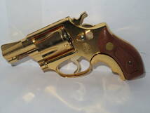 S&W 24GOLD M36 SMG刻印 コクサイ SMITH & WESSON 金属 モデルガン 木箱_画像4