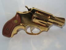 S&W 24GOLD M36 SMG刻印 コクサイ SMITH & WESSON 金属 モデルガン 木箱_画像5