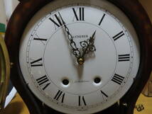 BUCHERER ブッフェラー スイス製 ゼンマイ 振り子 時計 置時計 掛け時計 アンティーク_画像3