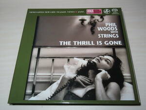 ネコポス可 CD Thrill Is Gone　Phil Woods with Strings　SACD