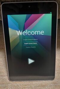 中古　Asus Nexus 7 Wi-Fi ME370T アンドロイド タブレット　32GB