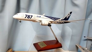 全日空ANA 787-8 サバ塗装　1/200 中古品　JA801A 全日空商事