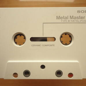 ● SONY Metal Master 60 TYPE Ⅳ ソニー メタル カセットテープ セラミック製 ◎ 録音済 爪有 カード有 インレタ有 再生確認済 個人所蔵品の画像2