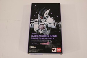 061 s7542 バンダイ 魂ウェブ商店 S.H.Figuarts 仮面ライダーゲンム ゾンビゲーマー レベルX 開封品