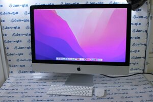 ◇Apple iMac 27インチ Late 2015 Retina5K MK482J/A CPU:Core i5 6600 3.3GHz /RAM:8GB /FD:2.12TB 格安価格!! J487389 Y 関西