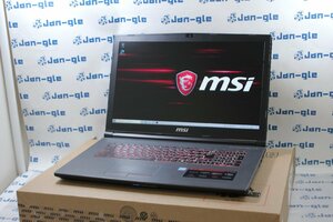 関西 MSI GF72 8RE MS-179E CPU:Core i7 8750H 2.20GHz /SSD:256GB HDD:1TB /メモリ:16GB 格安スタート！■J489032 Y