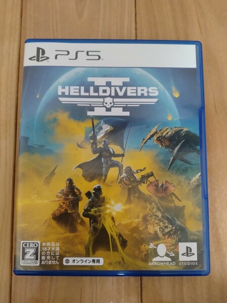 新品同様 送料無料 PS5ソフト HELLDIVERSⅡ ヘルダイバーズ2