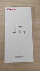  新品 利用制限◯ ブラック xperia ace ⅲ 　　SO-53C simフリー